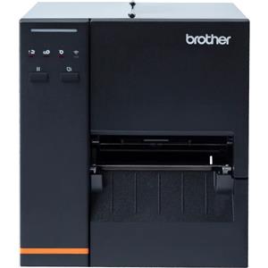 Brother Stampante per etichette/CD Brother TJ-4020TN stampante etichette (CD) Termica diretta/Trasferimento termico 203 x DPI 254 mm/s Cablato Collegamento ethernet LAN [TJ4020TNZ1]