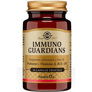 SOLGAR IT. MULTINUTRIENT SPA Solgar Immuno Guardians Integratore Di Probiotici E Vitamine 30 Capsule
