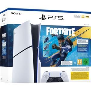 Sony PlayStation 5 - Fortnite Flowering Chaos Bundle 1 TB Wi-Fi Nero, Bianco