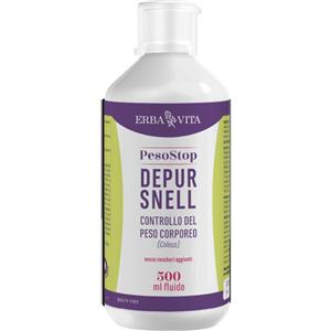 ERBA VITA GROUP SpA Peso Stop Depur Snell 500 ml - Integratore Alimentare per il Controllo del Peso