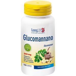 LONGLIFE Srl LONGLIFE GLUCOMANNANO 100CPS