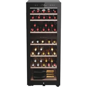 Haier Wine Bank 50 Serie 7 HWS77GDAU1 Cantinetta vino con compressore Libera installazione Nero 77 bottiglia/bottiglie