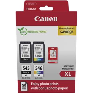 Canon 8286b011 cartuccia d'inchiostro 2 pz originale nero, ciano, magenta, giallo