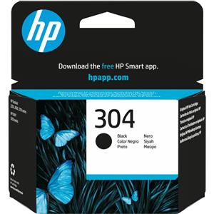 Hp cartuccia inchiostro originale nero 304