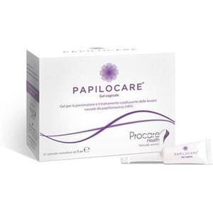 Procare Health Papilocare Gel Vaginale 21 Cannule Monodose Da 5 Ml
