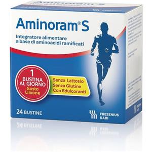 Aminoram S 24 Bustine Da 5,7 g Gusto Limone