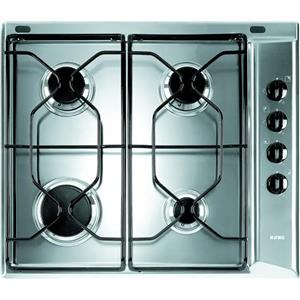 Indesit PAA 642 IX/I WE1 Acciaio inossidabile Da incasso 58 cm Gas 4 Fornello(i)"