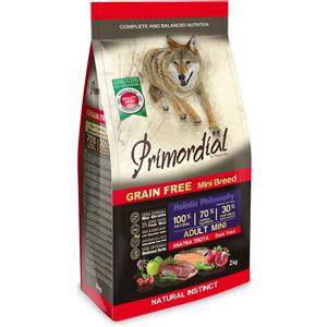 PRIMORDIAL CANE ADULTO MINI ANATRA & TROTA 2 KG