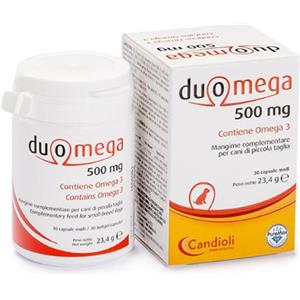 Candioli Duomega 500mg 30 Capsule Molli per Cani Piccola Taglia