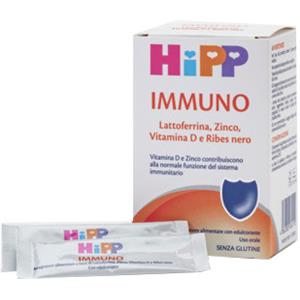 Hipp - Immuno Integratore Bambini Sistema Immunitario Confezione 20 Stick (Scadenza Prodotto 28/06/2026)