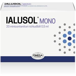 OMEGA PHARMA Srl Ialusol Mono Gocce oculari 20 Flaconcini