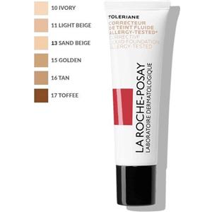 LA ROCHE POSAY-PHAS (L'Oreal) La Roche-Posay Toleriane Fondotinta Fluido Correttore Alta Coprenza 16 30 ml