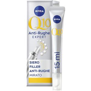 NIVEA (BEIERSDORF SpA) Nivea Q10 Anti-Rughe Expert Siero Filler Anti-rughe Mirato 15 ml, Siero viso antirughe riempitivo