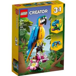 Lego 31136 Lego Creator 3 in 1 Pappagallo esotico