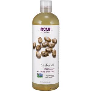 NOW,NOW Foods,NOW,NOW Foods Olio di ricino, 100% puro - 473 ml.