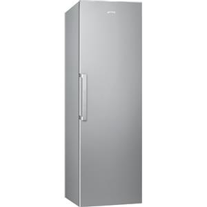 SMEG Frigorifero Monoporta a Libera Installazione, Estetica Universale, h 186 cm, Classe Energetica E, Acciaio Inox - FS18EV2HX