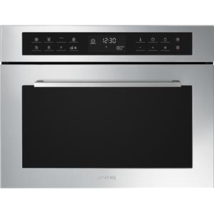 SMEG Microonde Combinato, Estetica Selezione, Acciaio Inox - SF4400MCX1