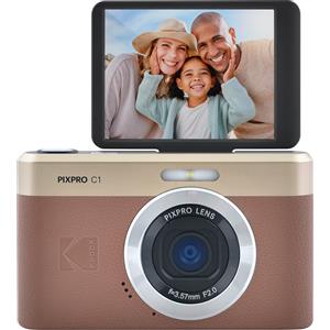 KODAK C1 BROWN FOTOCAMERA COMPATTA 13MPX 2,8 4X DIGITALE BROWN