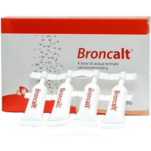AURORA BIOFARMA Srl BRONCALT SOLUZIONE DI IRRIGAZIONE NASALE 10 FLACONCINI DA 5 ML