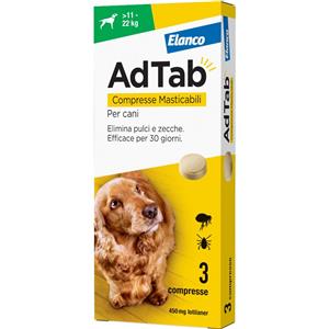 Elanco italia spa Adtab Compresse Masticabili Per Cani