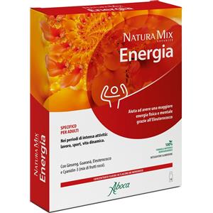 ABOCA SPA SOCIETA' AGRICOLA NATURA MIX ADVANCED ENERGIA 10 FLACONCINI 150 G