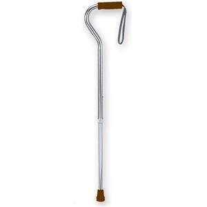 GIMA BASTONE ALLUMINIO CON MANICO CURVO