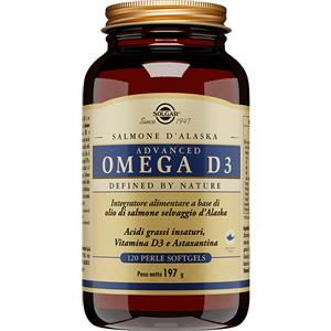 SOLGAR ITALIA MULTINUTRIENT ADVANCED OMEGA D3 120PRL SOFT