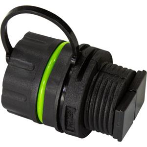 Logilink Connettore fibra ottica Logilink Sc duplex mpermeabile IP68 cappuccio antipolvere Nero