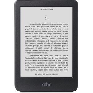 Kobo Lettore e-book Kobo Clara BW Touchscreen 6"/16GB/Wi-Fi Nero [N365-KU-BK-K-EP]