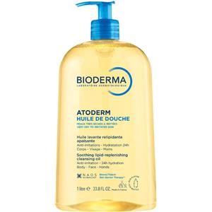 BIODERMA ITALIA Srl Bioderma Atoderm Huile de Douche - Detergente nutriente per pelle secca e atopica - 1 litro
