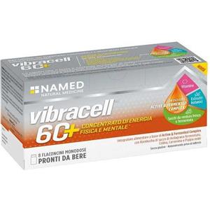 NAMED Srl Vibracell 60+ 8 flaconcini 15 ml senza glutine naturalmente privo di lattosio