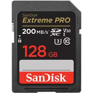 SanDisk 128GB SDXC Extreme Pro 200MB/s - Garanzia presso i centri autorizzati in Italia