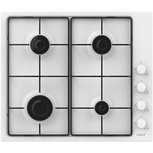 Candy Idea CHW6LWW Piano Cottura da Incasso Gas 4 Fornelli Bianco