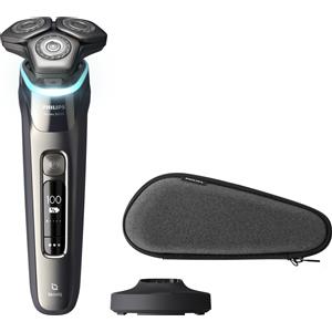 Philips SHAVER Series 9000 S9974/35 Rasoio Elettrico Wet e Dry con SkinIQ Cromo