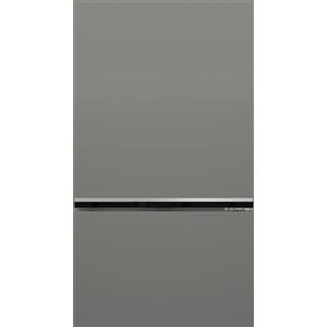 Beko B5RCNA345HG2 frigorifero con congelatore Libera installazione 301 L D Grigio, Metallico