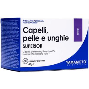 Yamamoto Research Capelli Pelle E Unghie Superior Integratore 60 Capsule