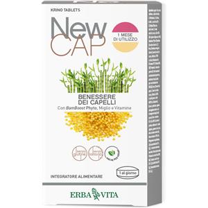 ERBA VITA GROUP SpA Erba Vita - NewCap KrinoTablets 30 Compresse - Integratore per la Salute dei Capelli e del Cuoio Capelluto