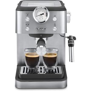 DE LONGHI DELONGHI EM450.M MACCHINA CAFFE' POLVERE CIALDE METALLO 1325 W SERBATOIO 1,7 LITRI