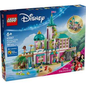 Lego Disney Princess 43267 Castello della Principessa e animali reali