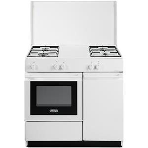 De Longhi SGW854NM Cucina a Gas 4 Fuochi Forno 86x50 Classe B Colore Bianco Copertu