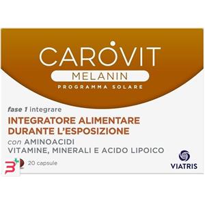 MEDA PHARMA SPA CAROVIT MELANIN PROGRAMMA SOLARE 20 CAPSULE