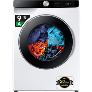 Samsung Lavatrice Slim 9 Kg Classe A Profondità 48 cm Centrifuga 1400 giri Inverter Vapore Wi-Fi BESPOKE AI EcoDosatore - WW90DG6G94LK/U3