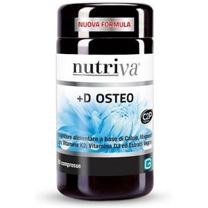 Nutriva +D Osteo 60 Compresse - Supporto Completo per Ossa Forti e Sane