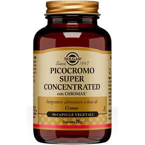 SOLGAR IT. MULTINUTRIENT SpA SOLGAR-Picocromo Superconcentrato-Supporto Metabolico-90 Capsule Vegetali - Solgar - 945046579