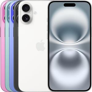 Apple iPhone 16 Plus Ricondizionato Buono (B), Bianco, 128 GB