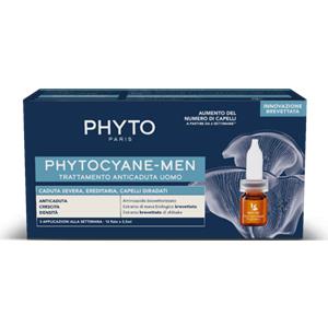 Phyto Paris Phyto Phytocyane Fiale Anti-Caduta Severa Dei Capelli - Uomo 12x3,5 ml