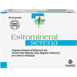 ESTROMINERAL SERENA 40 COMPRESSE INTEGRATORE MENOPAUSA BENESSERE ORMONALE