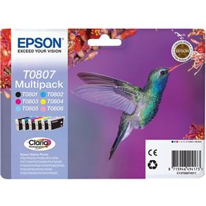 Epson Hummingbird Multipack a 6 colori - C13T08074011