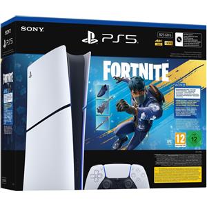 Sony PlayStation 5 Digital Edition - Fortnite Flowering Chaos Bundle 825 GB Wi-Fi Nero, Bianco