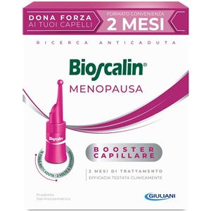 GIULIANI SPA Bioscalin Menopausa Donna Trattamento Rinforzante Capelli 2 Mesi Trattamento 16 fiale